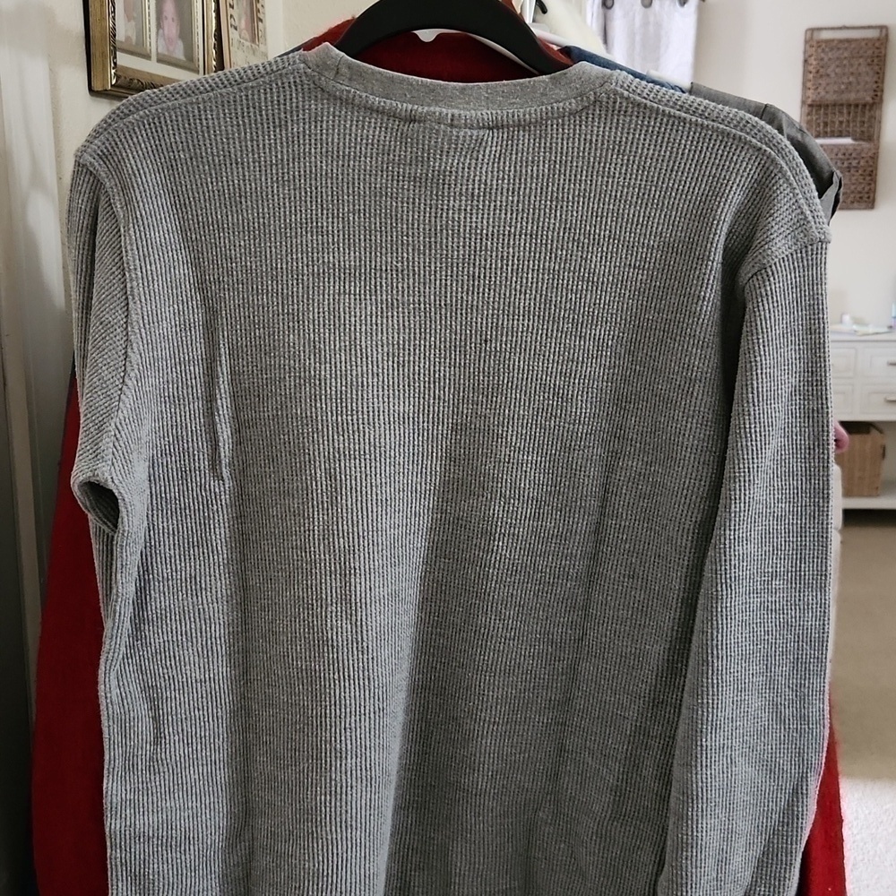 Avirex 1975 Crewneck Sweater Cotton Blend blokecore Bikercore Medium y2k - Picture 5 of 7